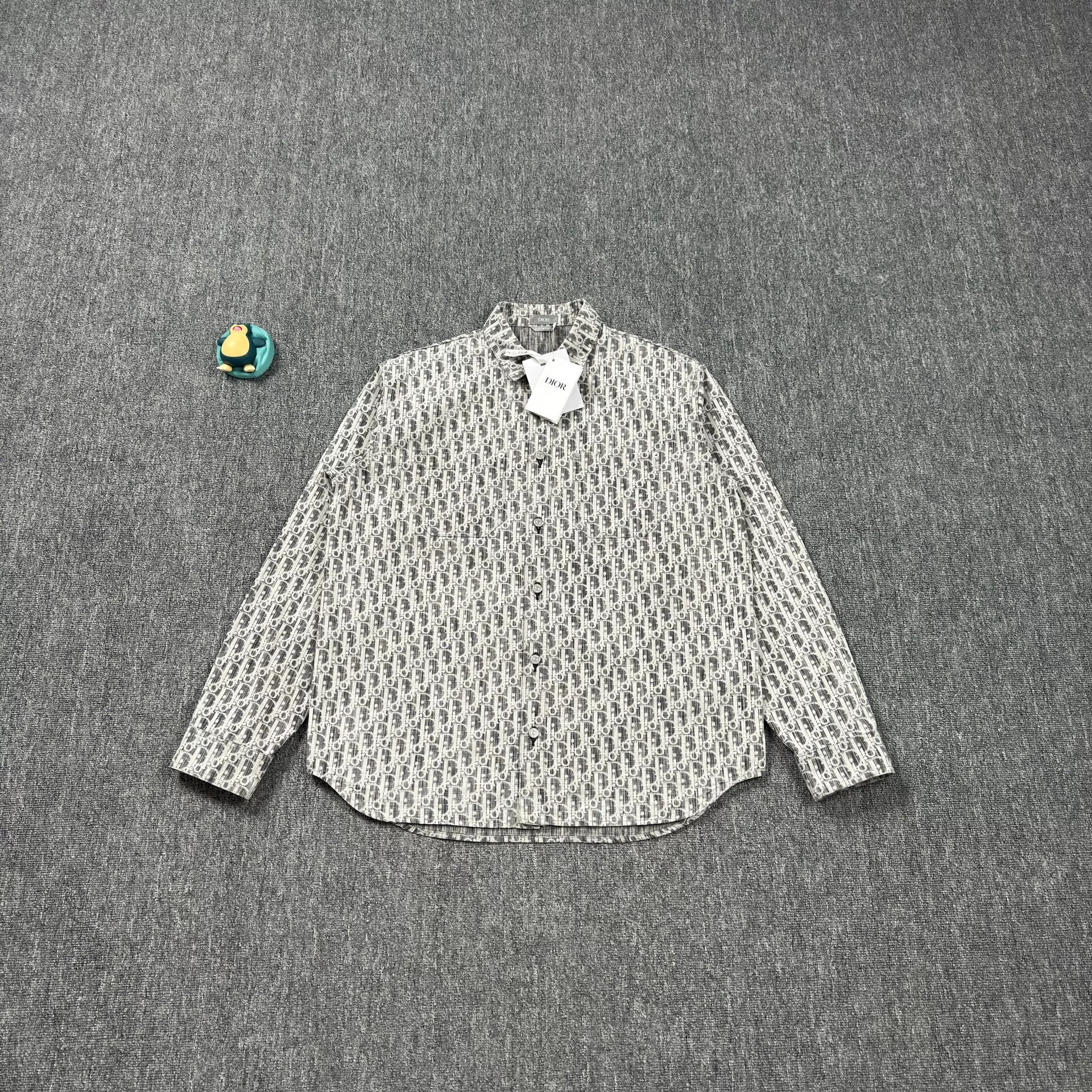 Dior Oblique Gray Shirt Jacket
