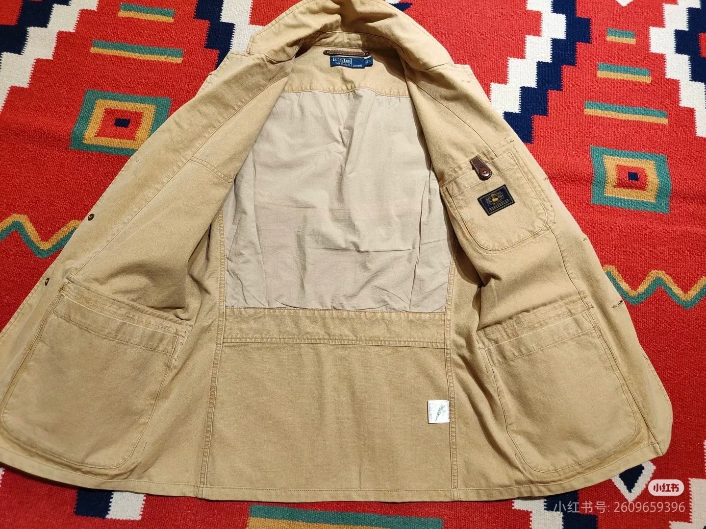 Polo Ralph Lauren RRL Military Jacket — label