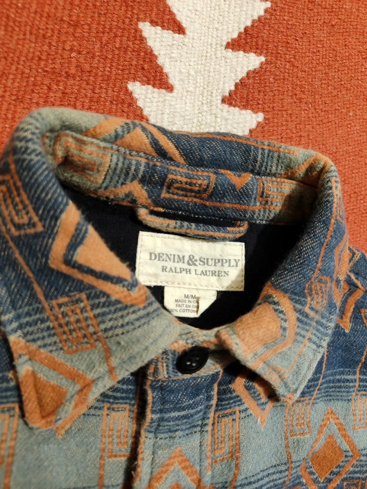 Polo Ralph Lauren Diamond Pattern Shirt — back