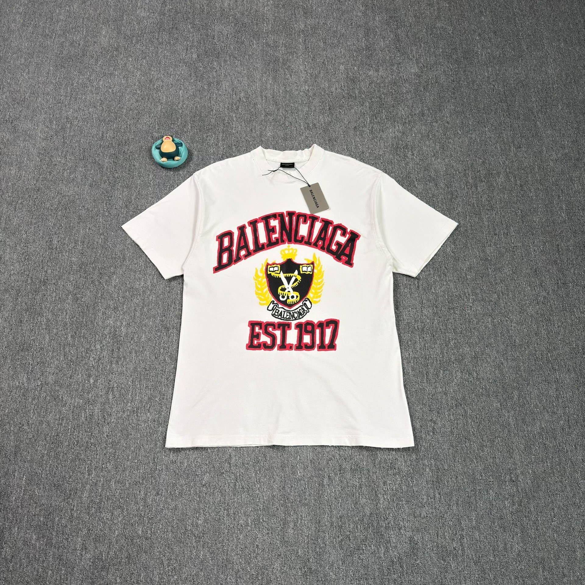 Balenciaga Scissors Graphic Short-Sleeve T-Shirt