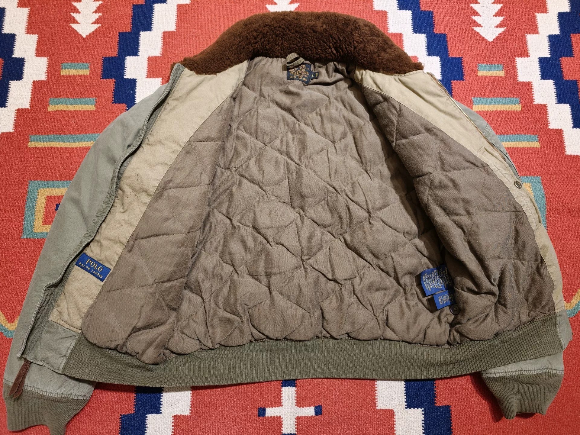 Polo Ralph Lauren RRL Flight Jacket — back