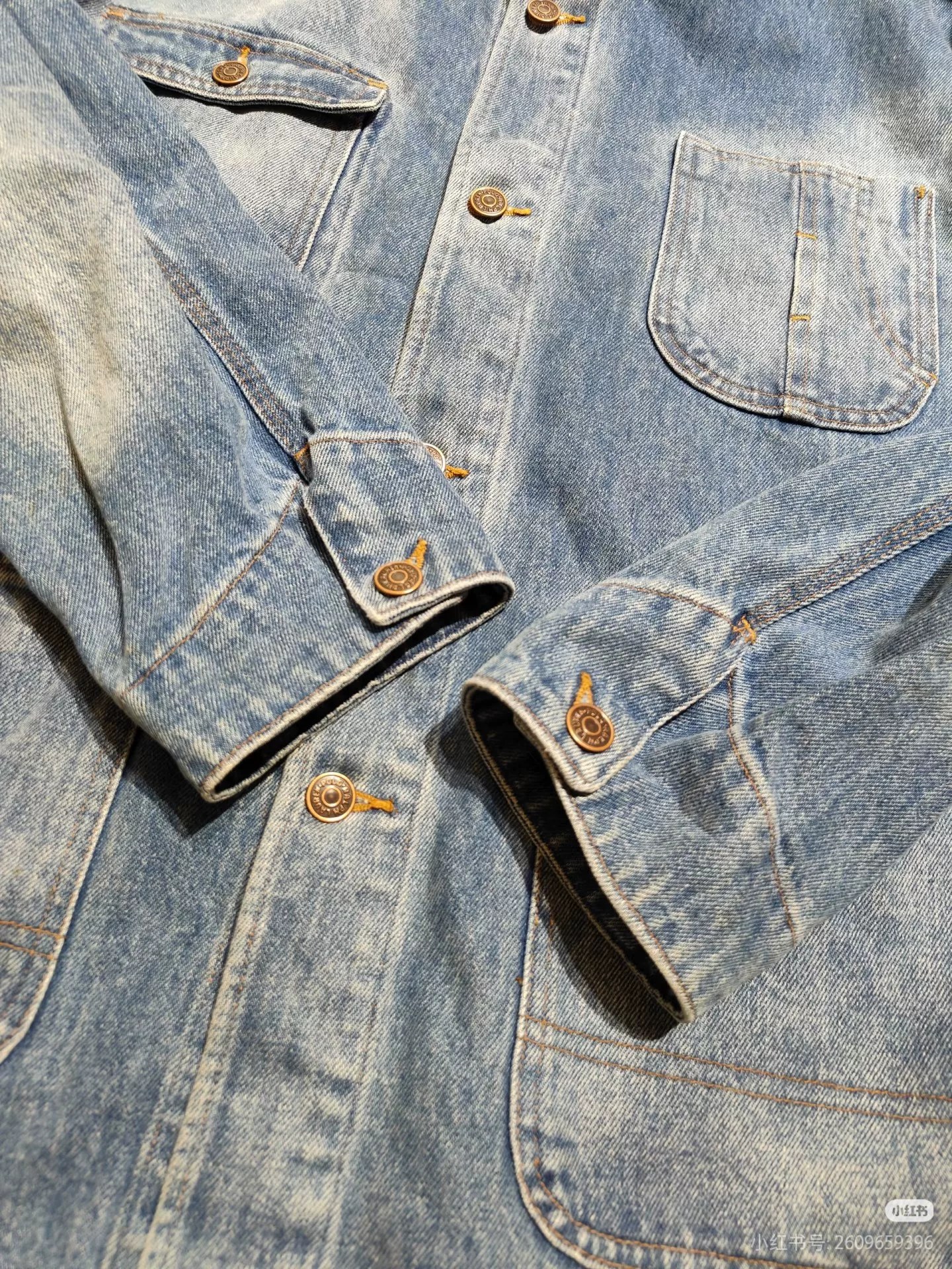Ralph Lauren 80s Vintage Denim Jacket — label