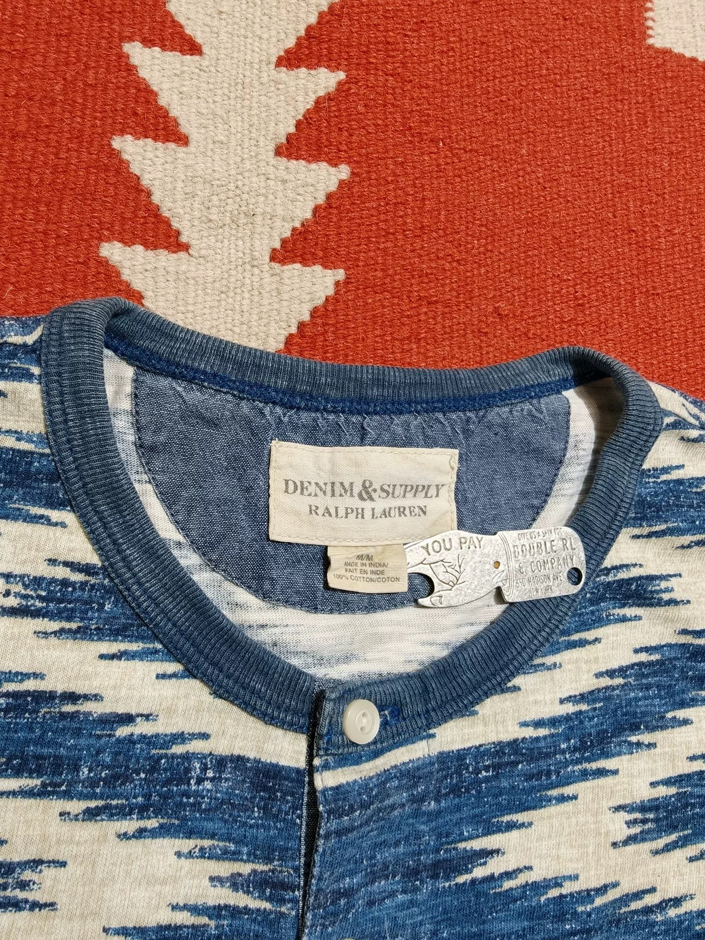 Polo Ralph Lauren Henley Long Sleeve Shirt — back
