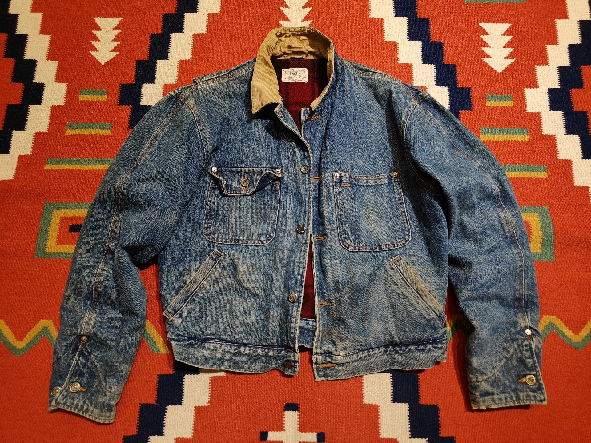 Vintage Polo Ralph Lauren Blue Denim Jacket