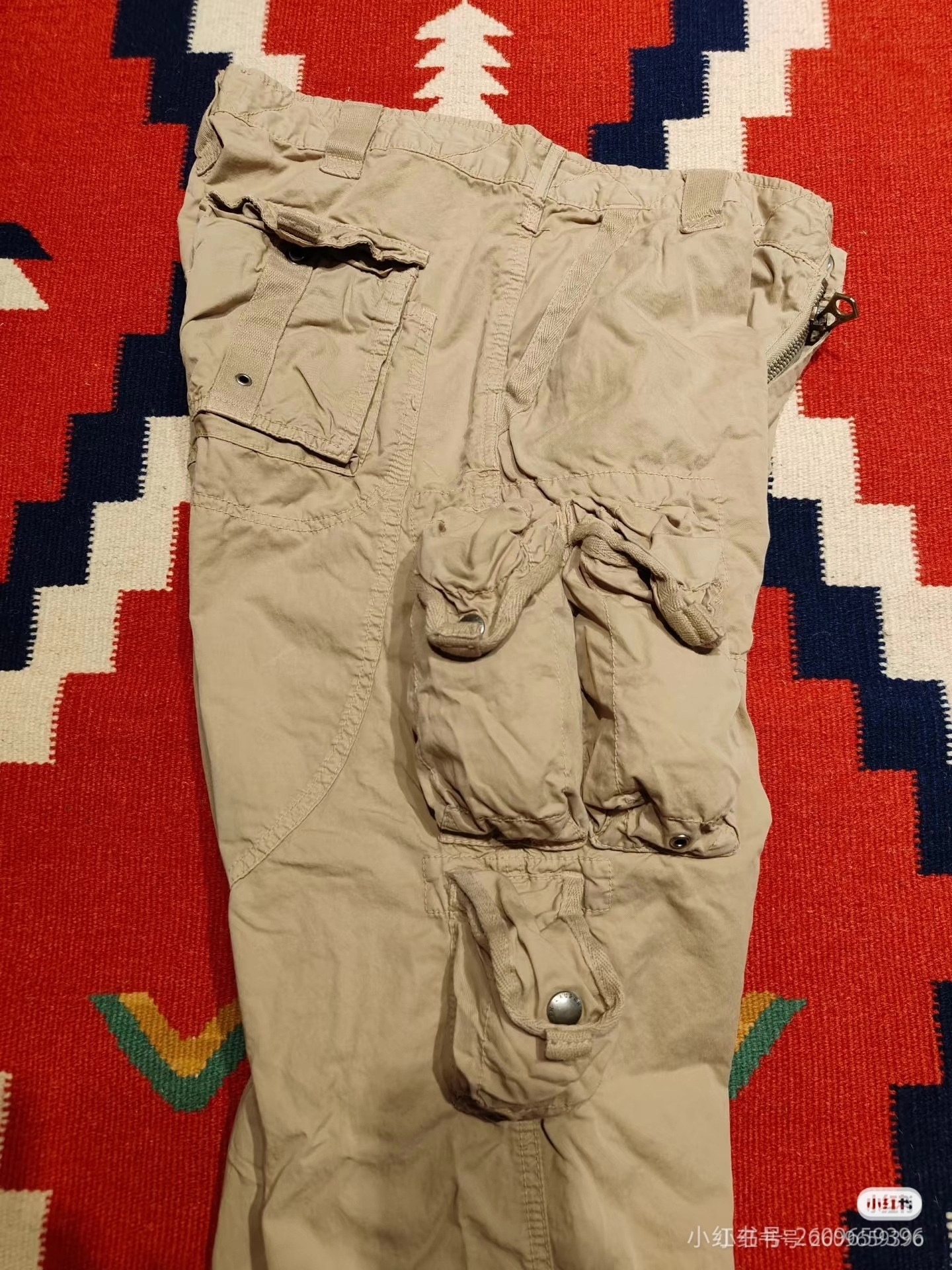 Vintage Polo Ralph Lauren Cargo Pants — label