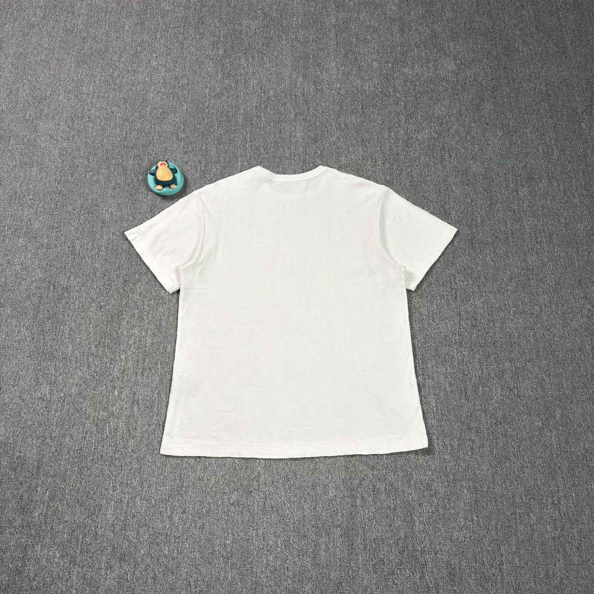 Dior 25 Oblique All-Over Print White Tee — front
