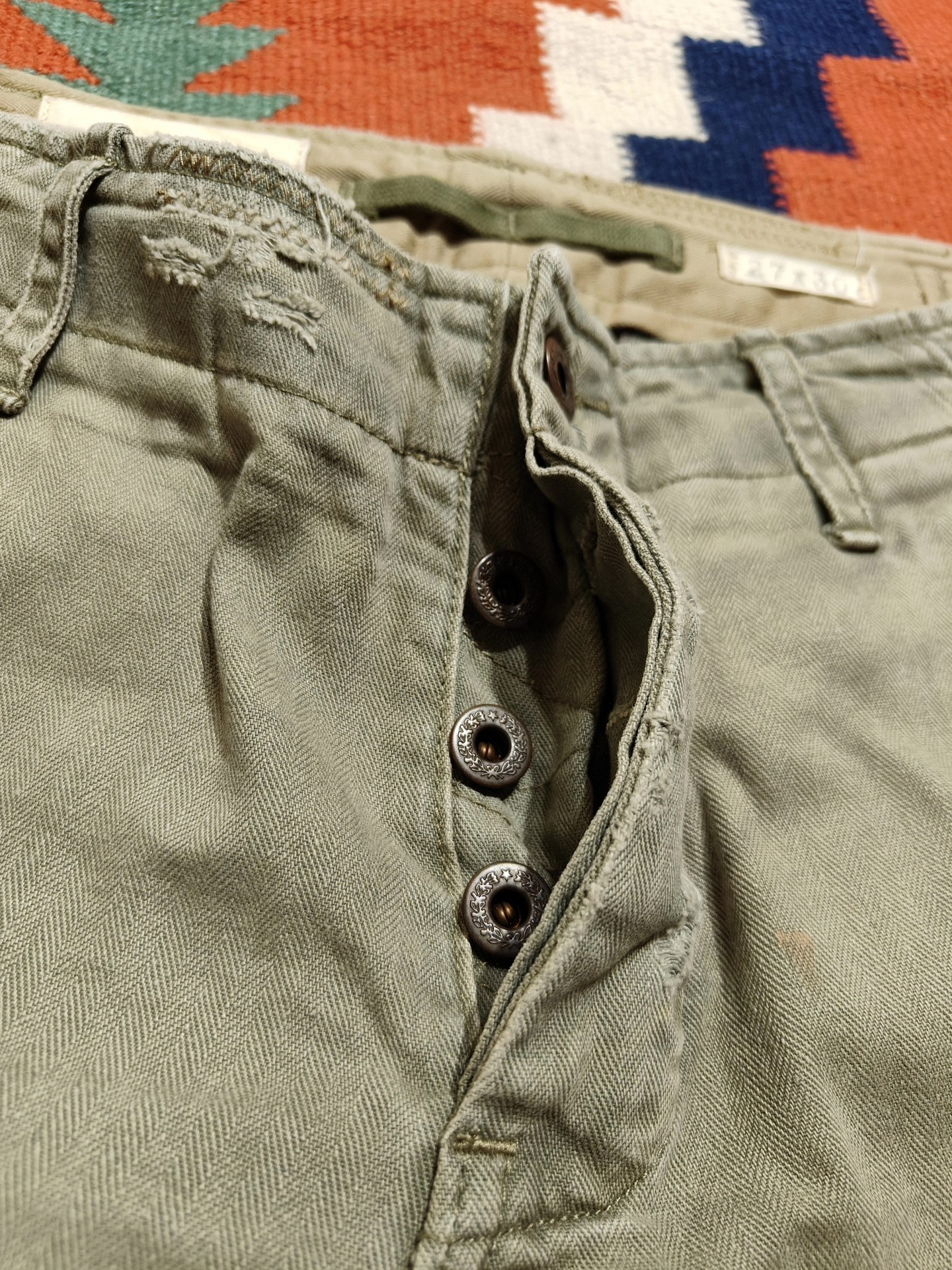 Polo Ralph Lauren Vintage Cargo Pants — label