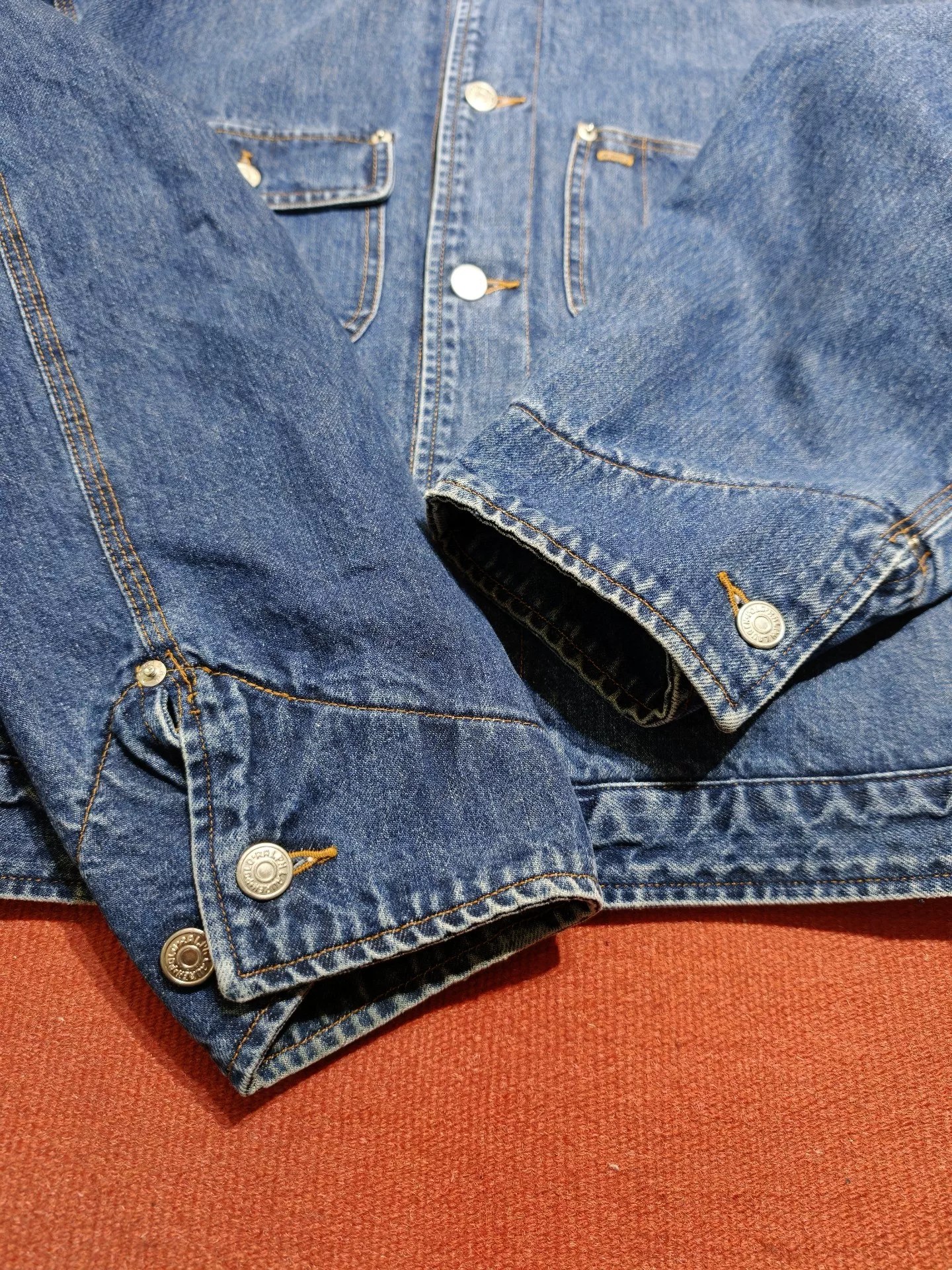 Vintage Polo Ralph Lauren Blue Denim Jacket — back