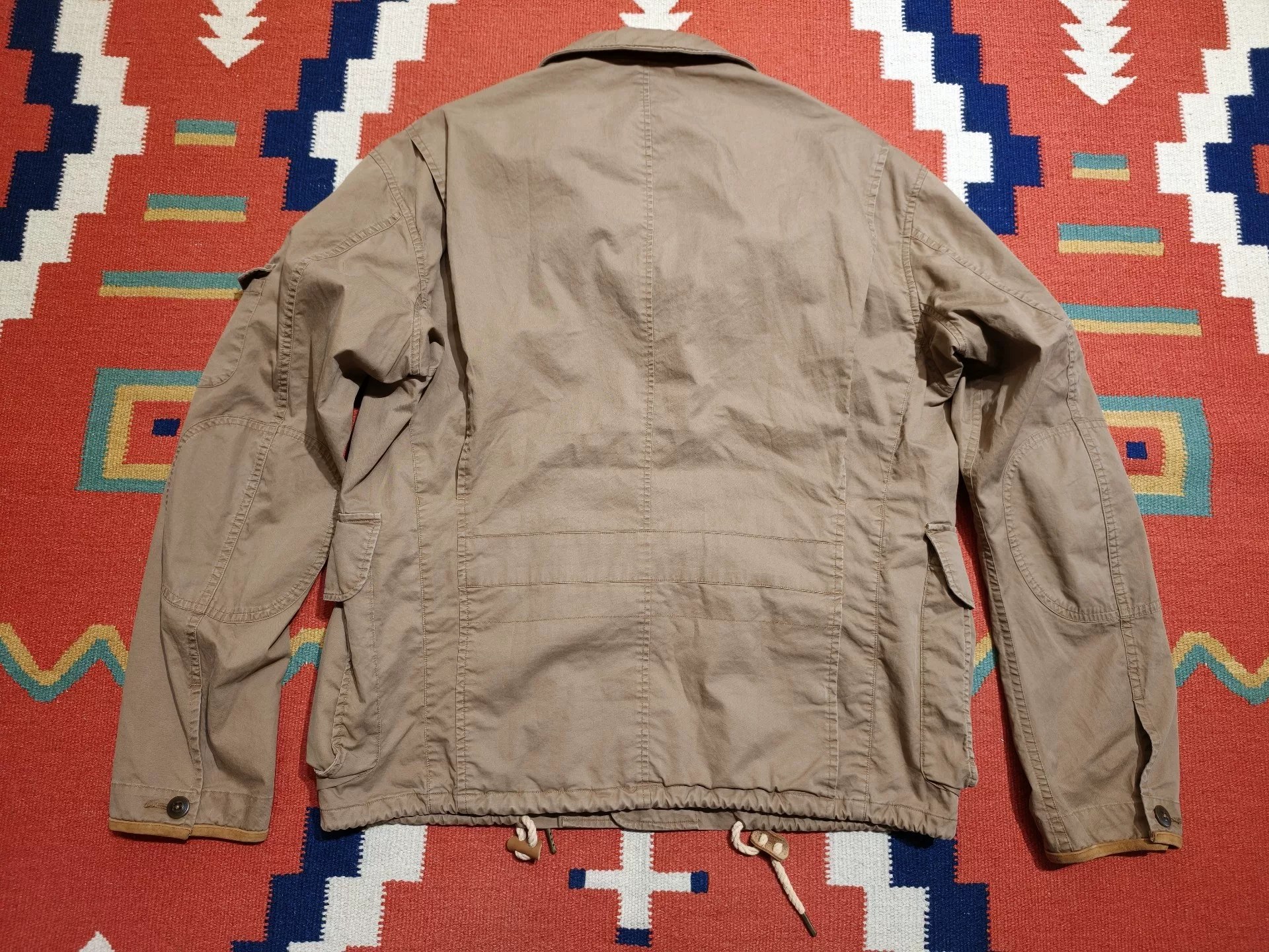 Polo Ralph Lauren Tan Utility Jacket — back