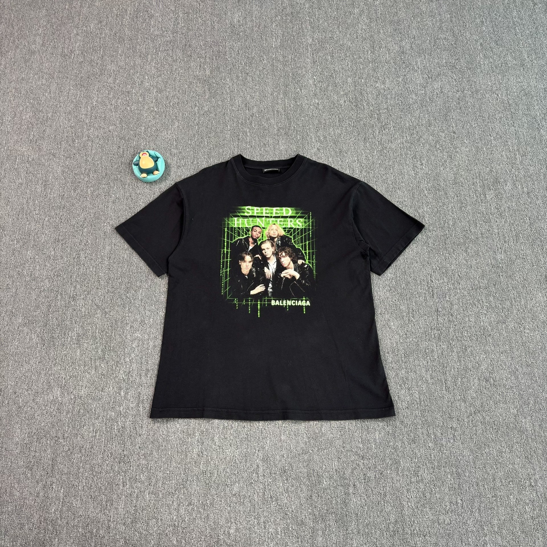 Balenciaga Band Portrait Print T-shirt