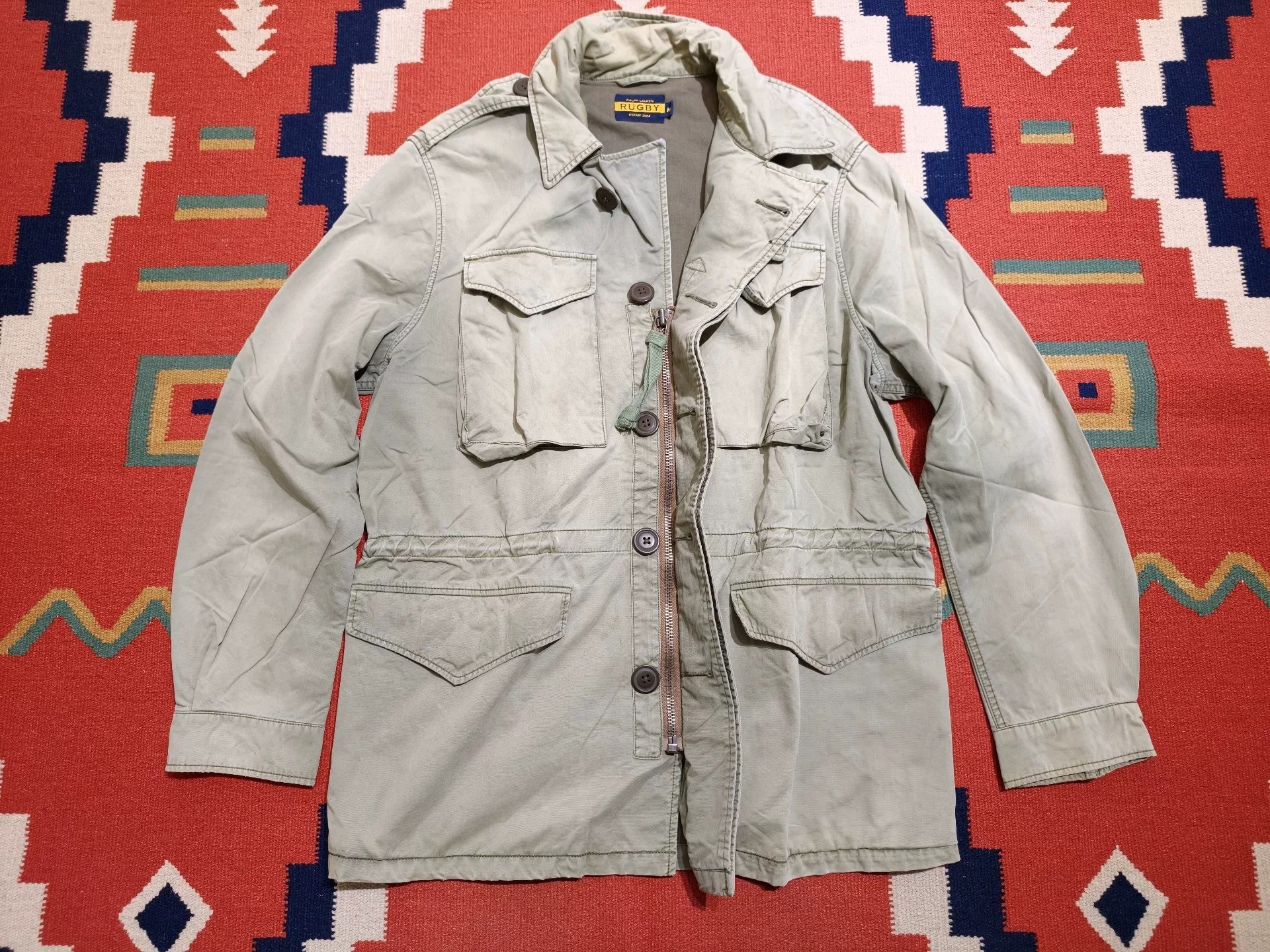 RRL Ralph Lauren Light Green Jacket