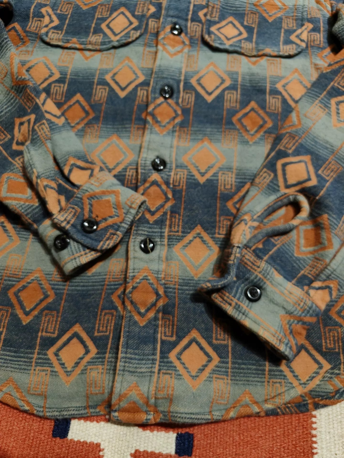 Polo Ralph Lauren Diamond Pattern Shirt — label