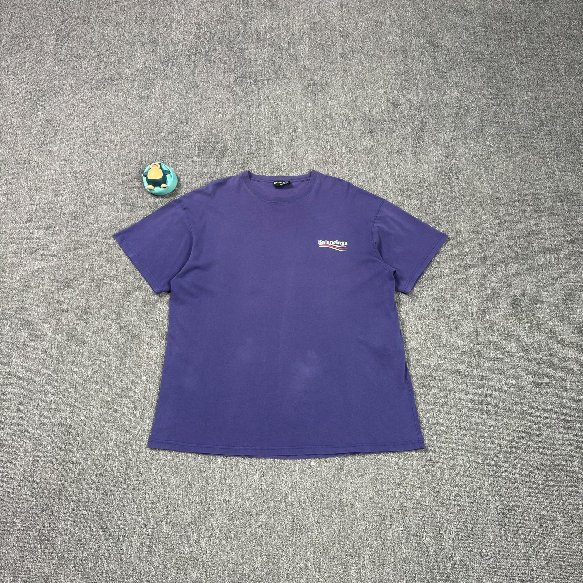 Balenciaga Coca-Cola Logo Purple T-Shirt