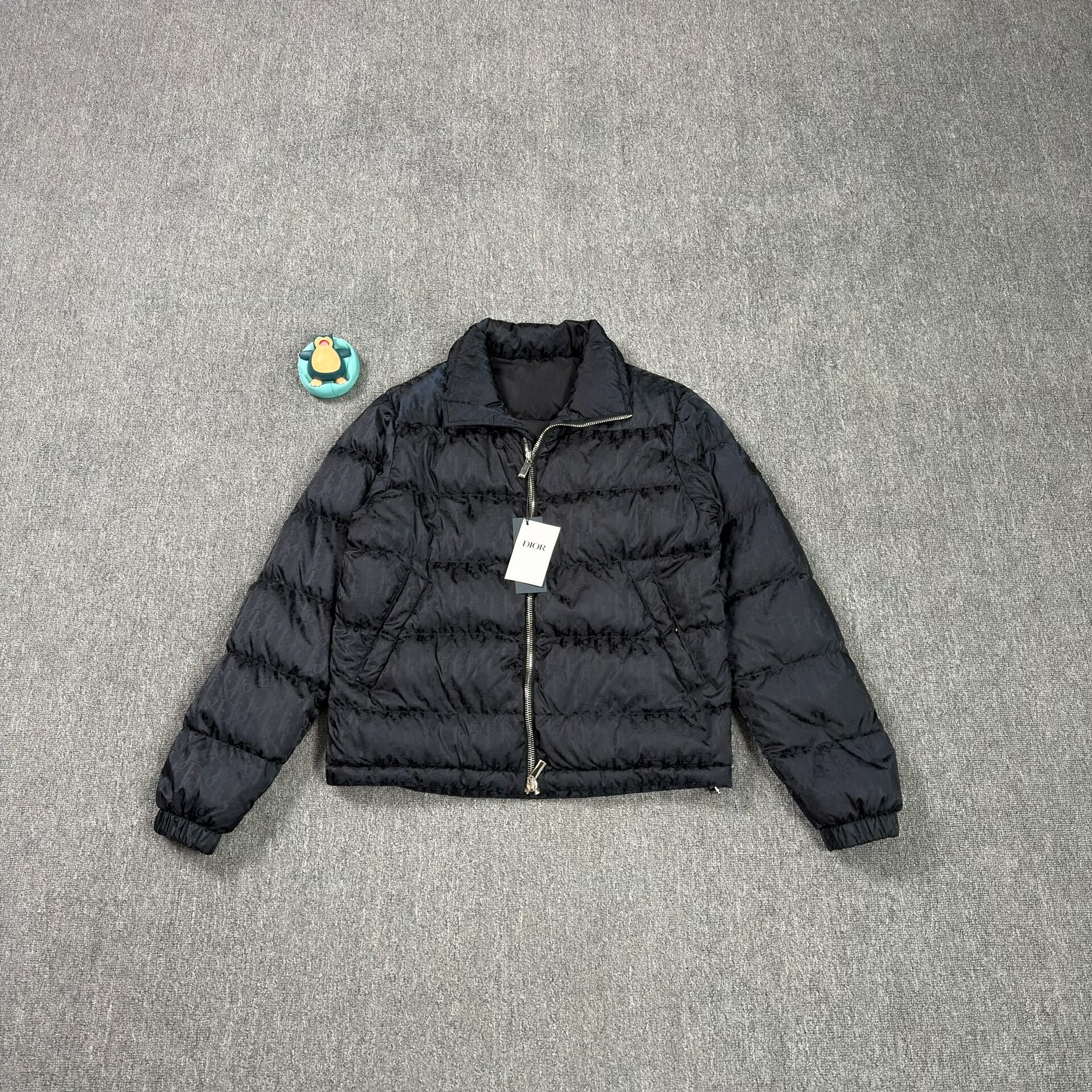 Dior Oblique Black Puffer Jacket