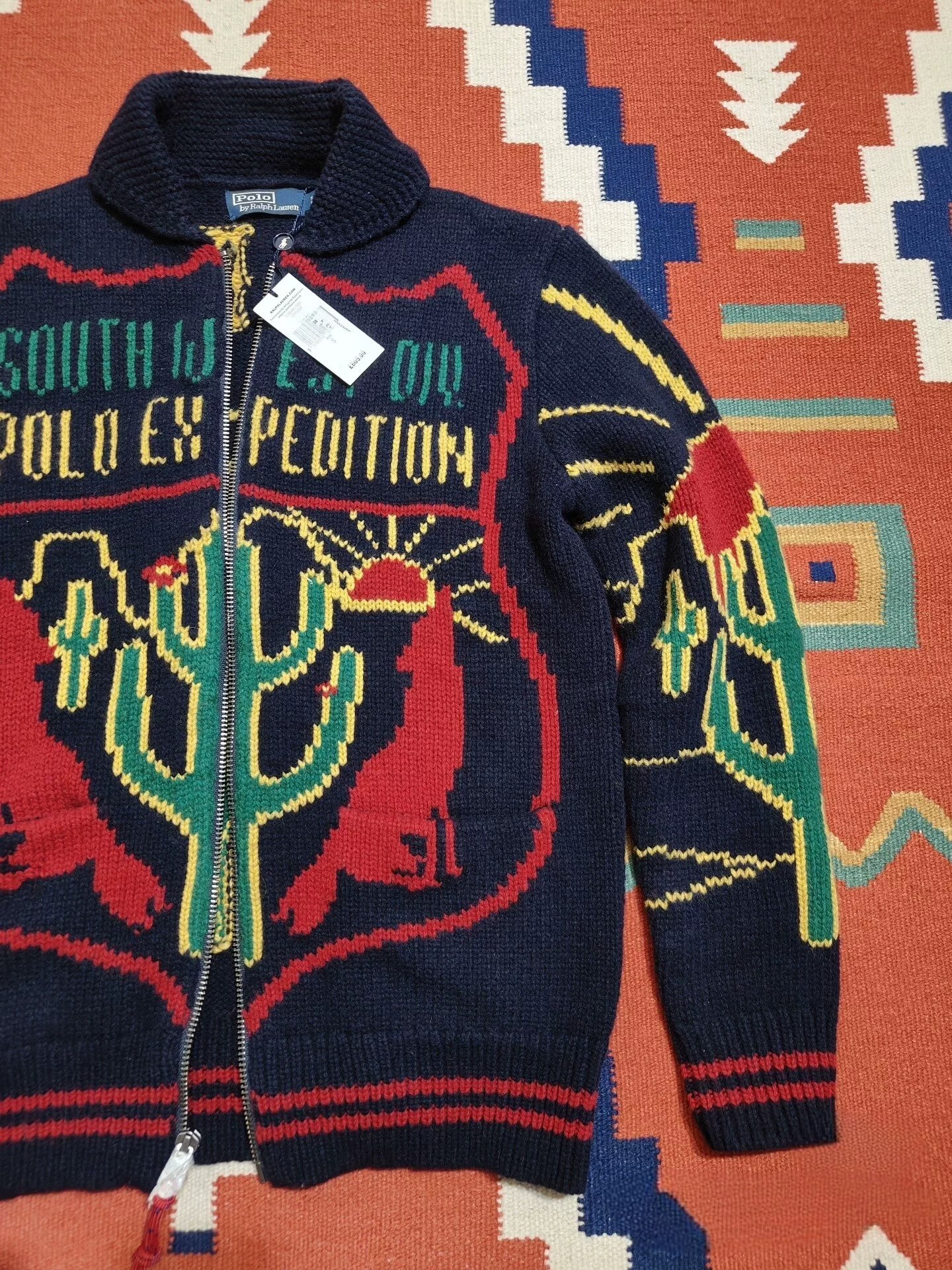 RL Polo Ralph Lauren Wool Jacket — label