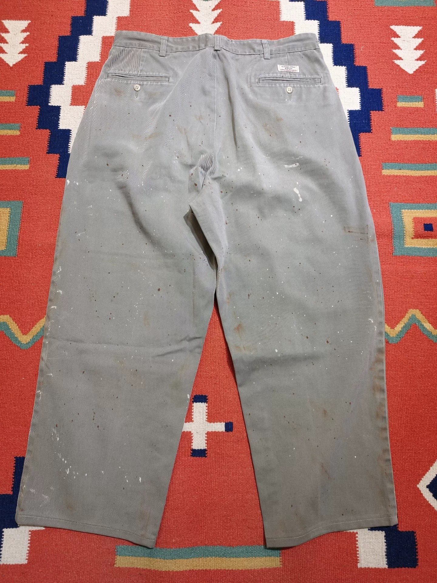 RRL Ralph Lauren Loose Vintage Patchwork Pants — detail