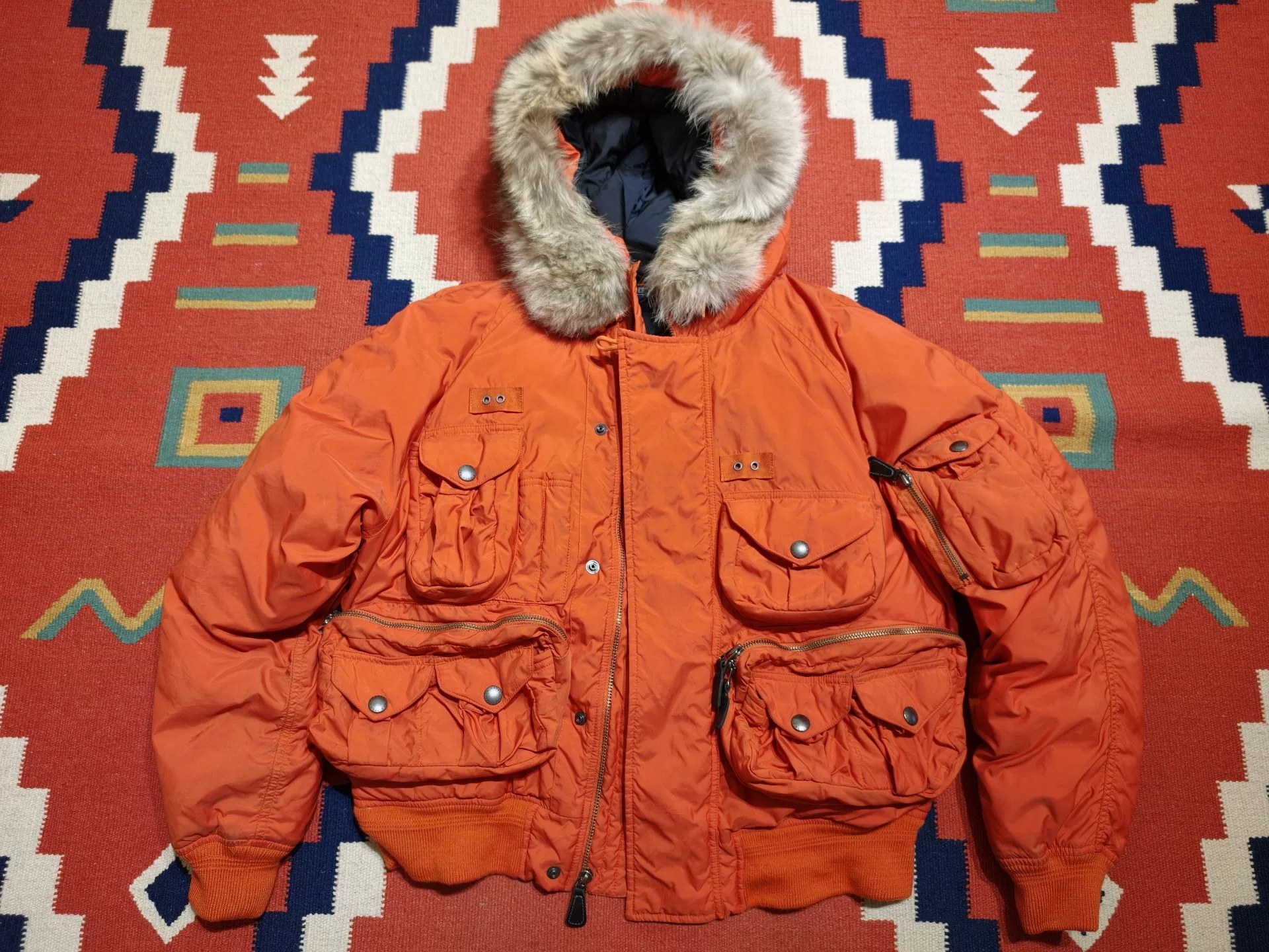 Vintage Polo Ralph Lauren Orange Jacket