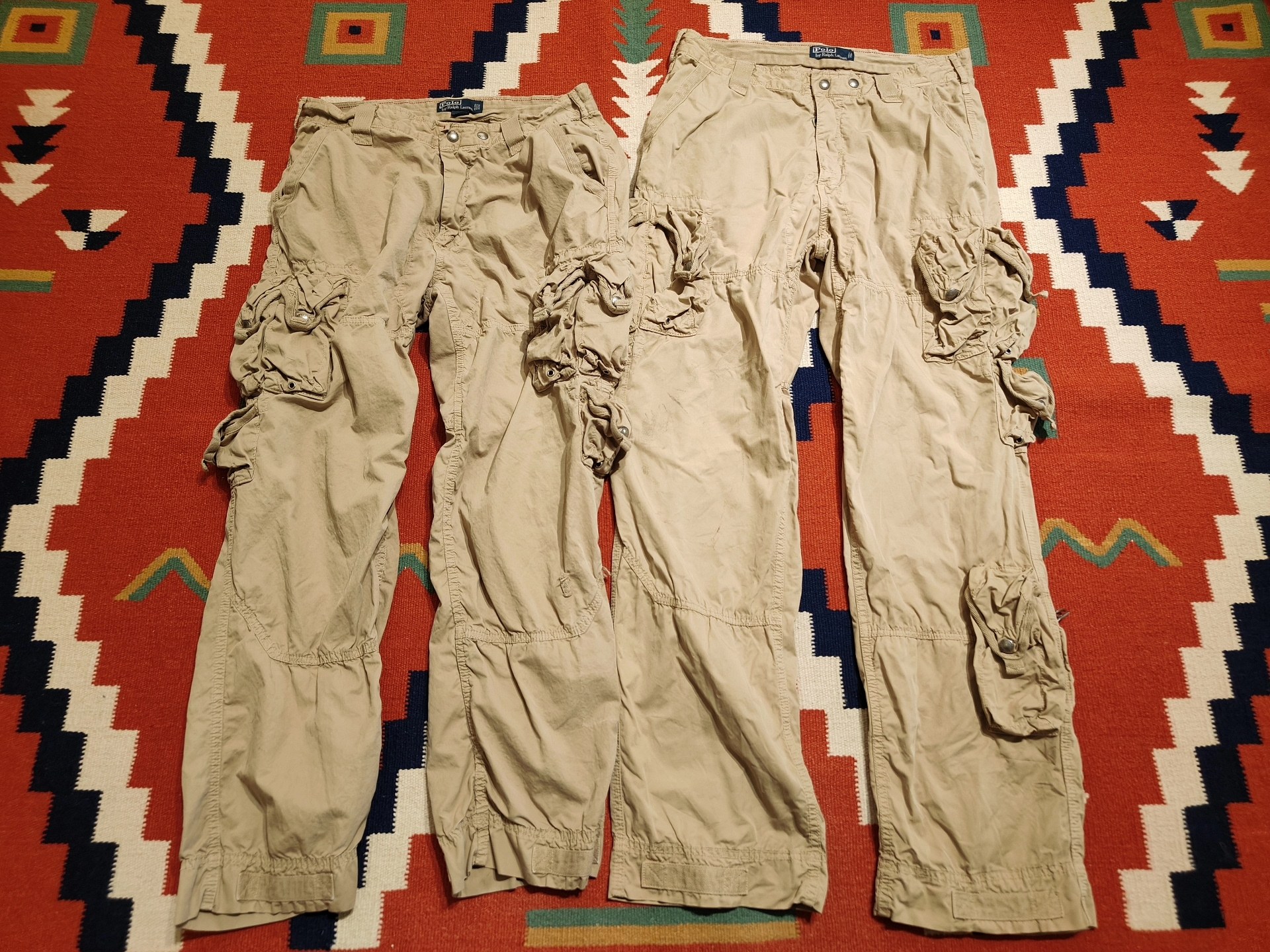 Vintage Polo Ralph Lauren Cargo Pants — detail