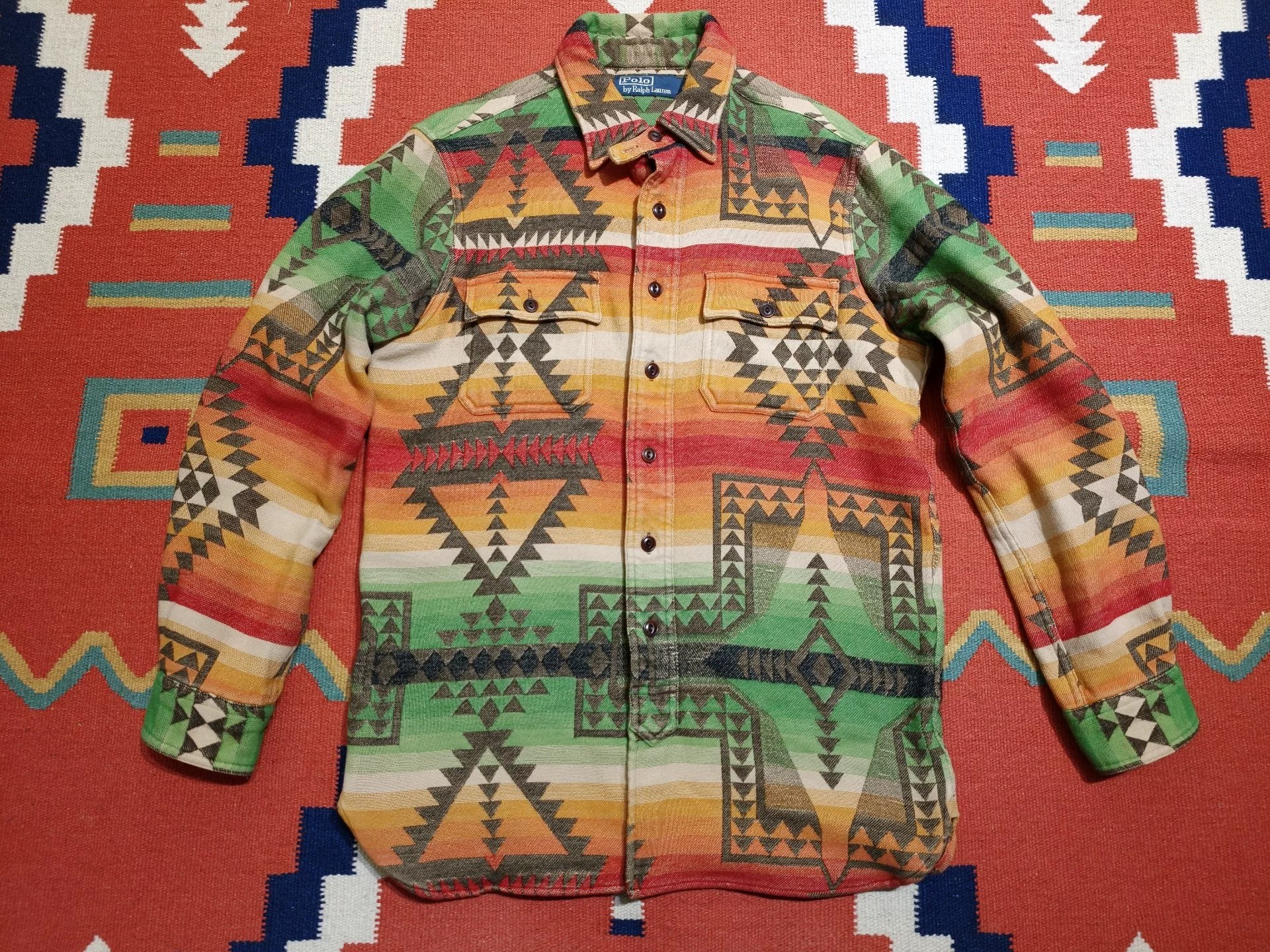 Ralph Lauren Navajo Pattern Long-Sleeve Shirt