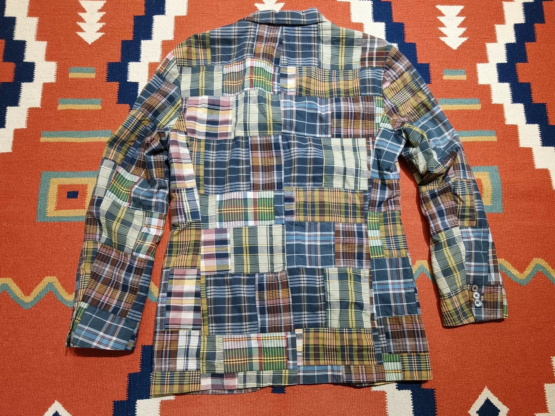 Ralph Lauren Patchwork Blazer — detail
