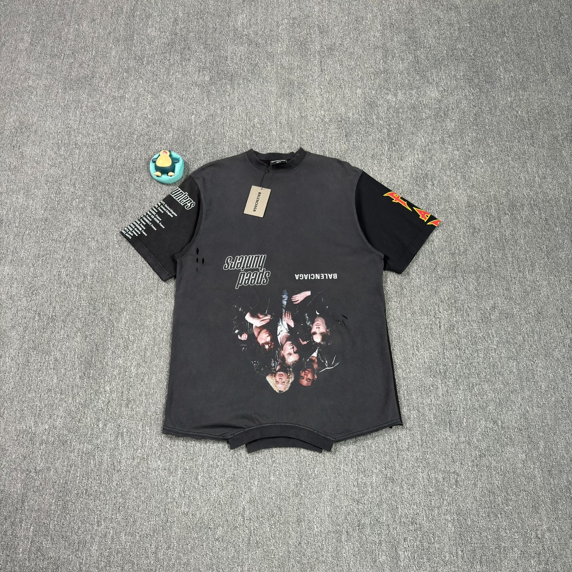 Balenciaga Inverted Band Portrait T-Shirt