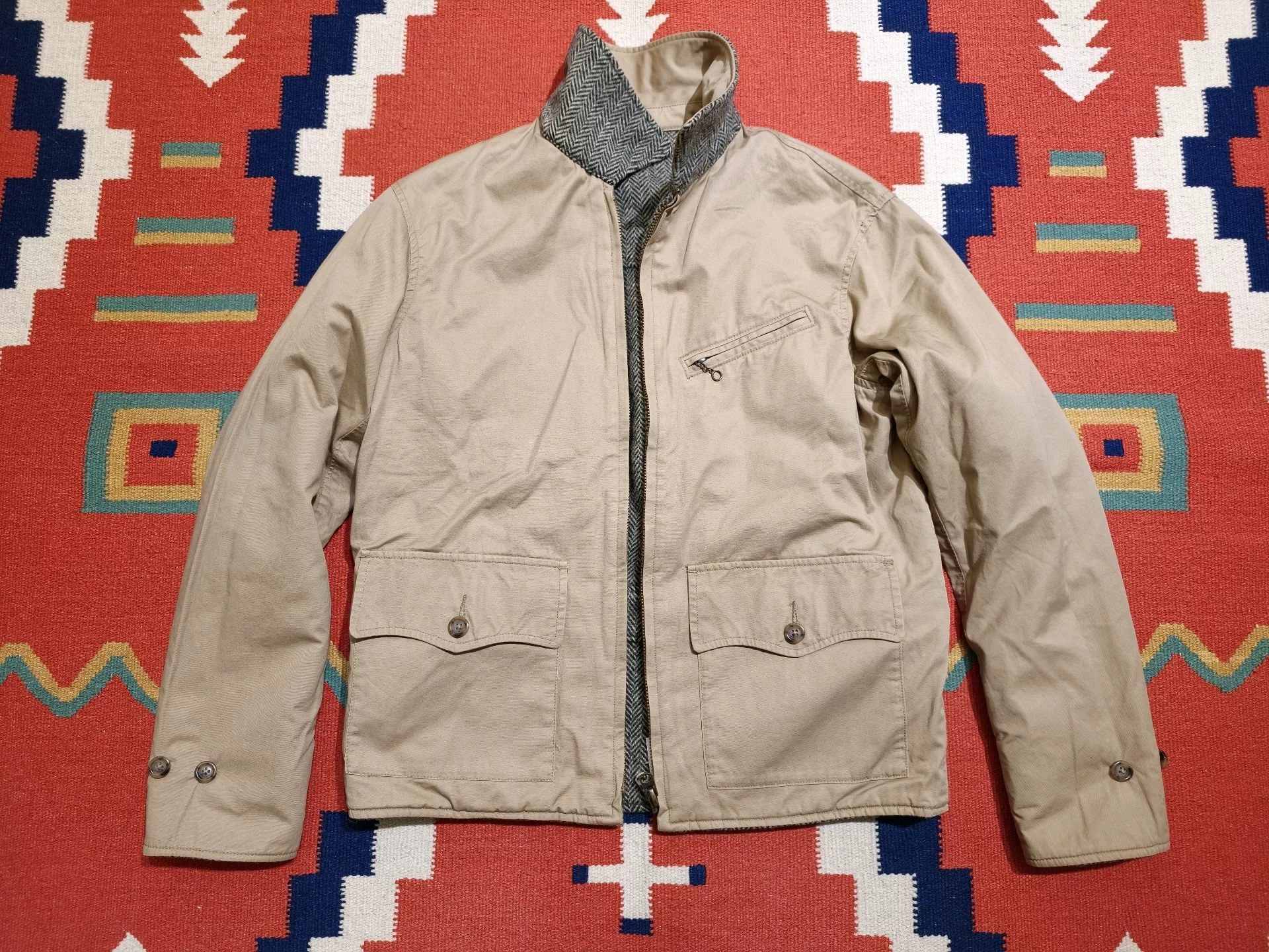 Polo Ralph Lauren Herringbone Wool Jacket — front