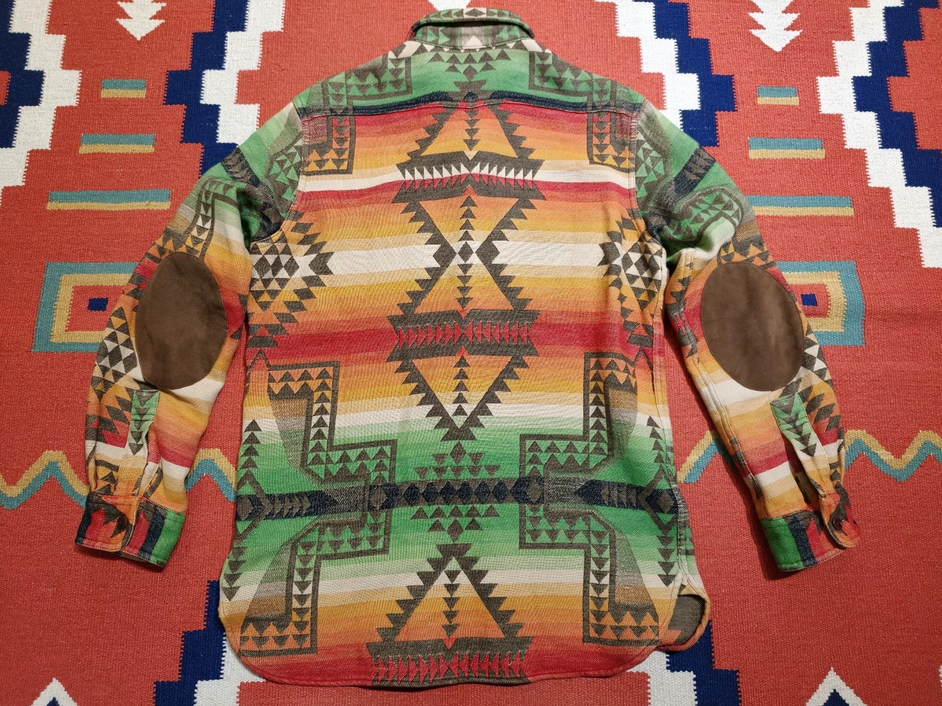 Ralph Lauren Navajo Pattern Long-Sleeve Shirt — back