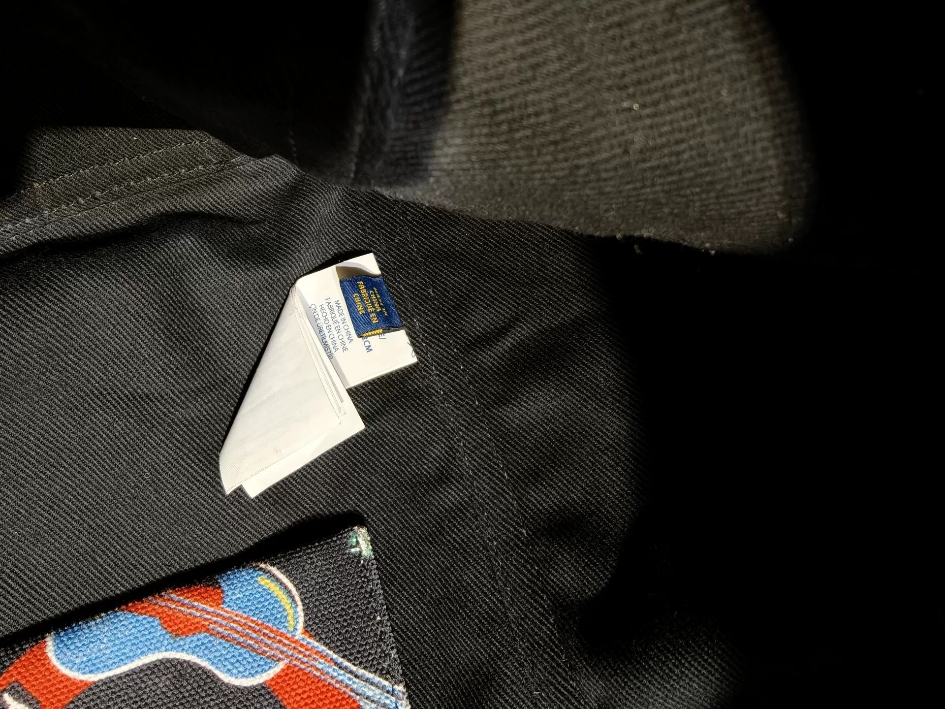 Polo Ralph Lauren Hawaiian Print Tote Bag — label