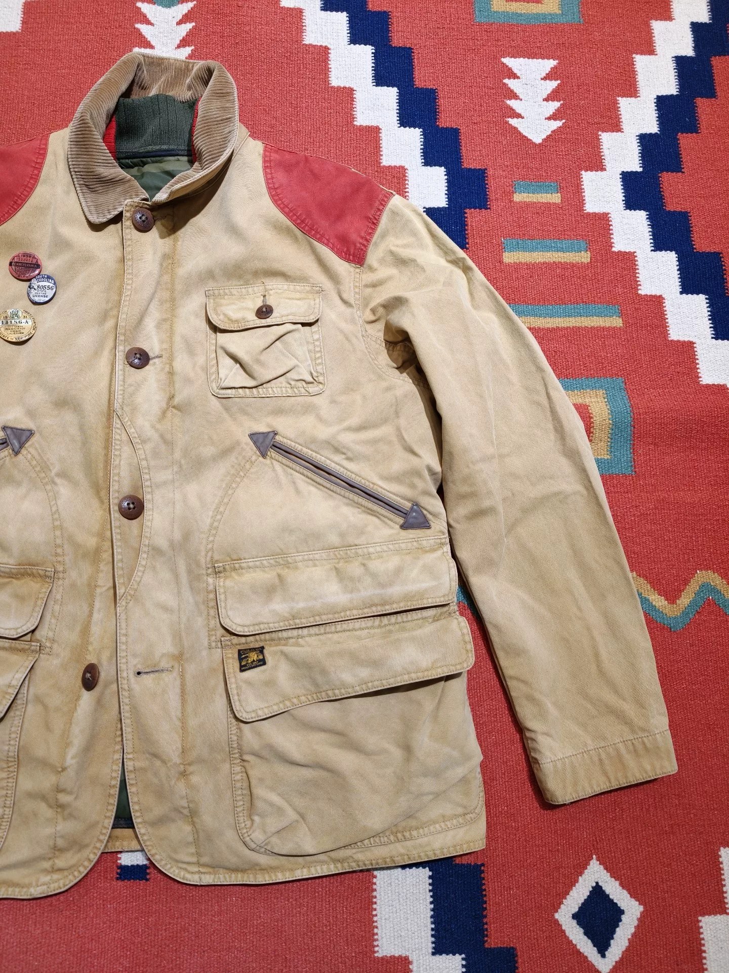 Polo Ralph Lauren 50th Anniversary Hunting Jacket — detail