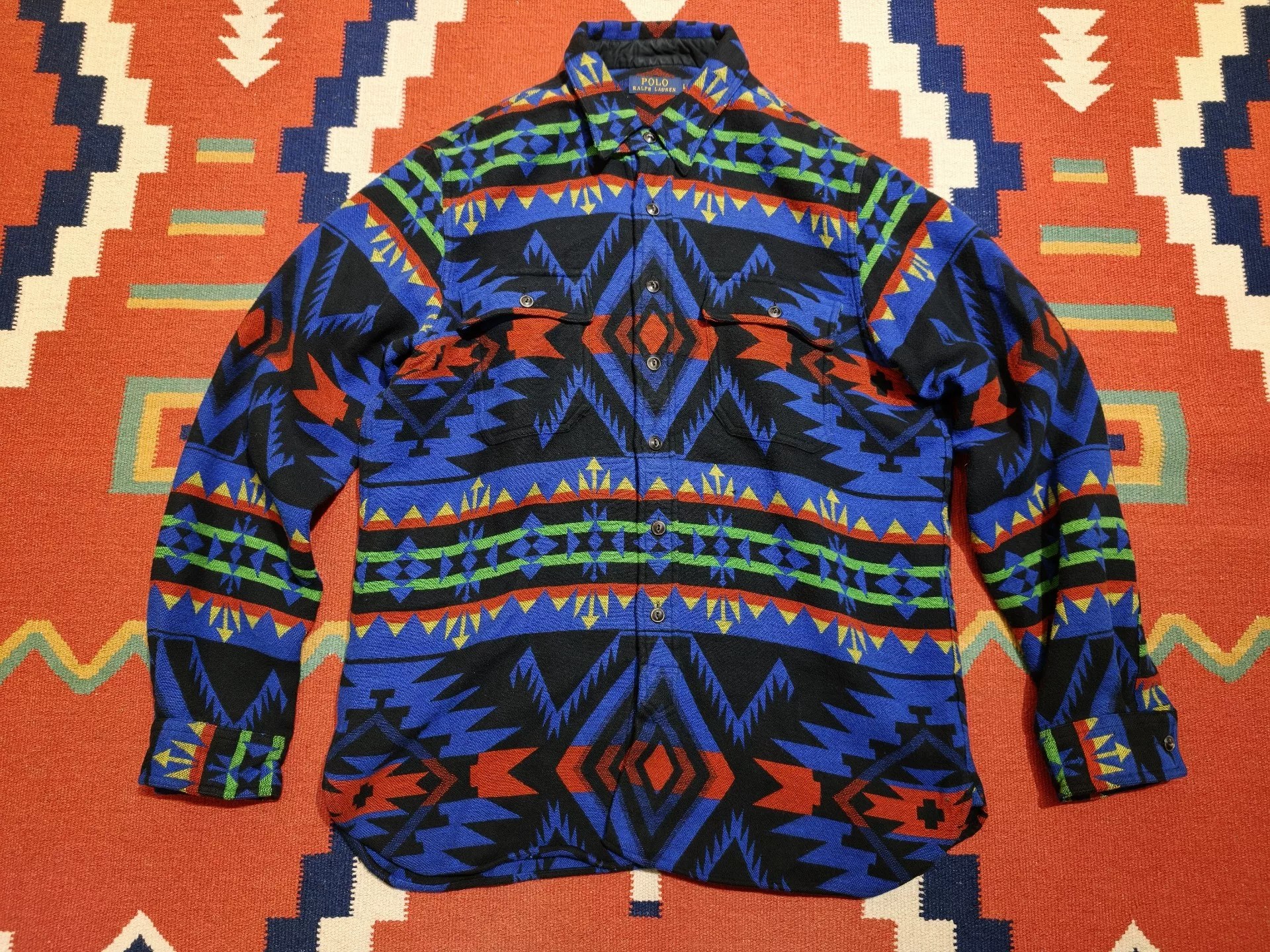 Polo Ralph Lauren RRL Navajo Flannel Shirt