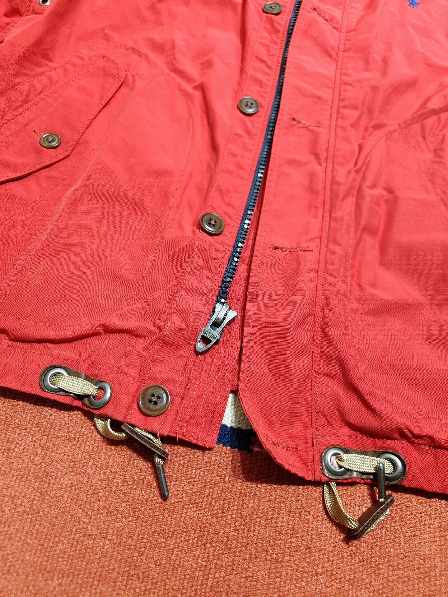 RL Polo Vintage Mountain Hiking Jacket — detail