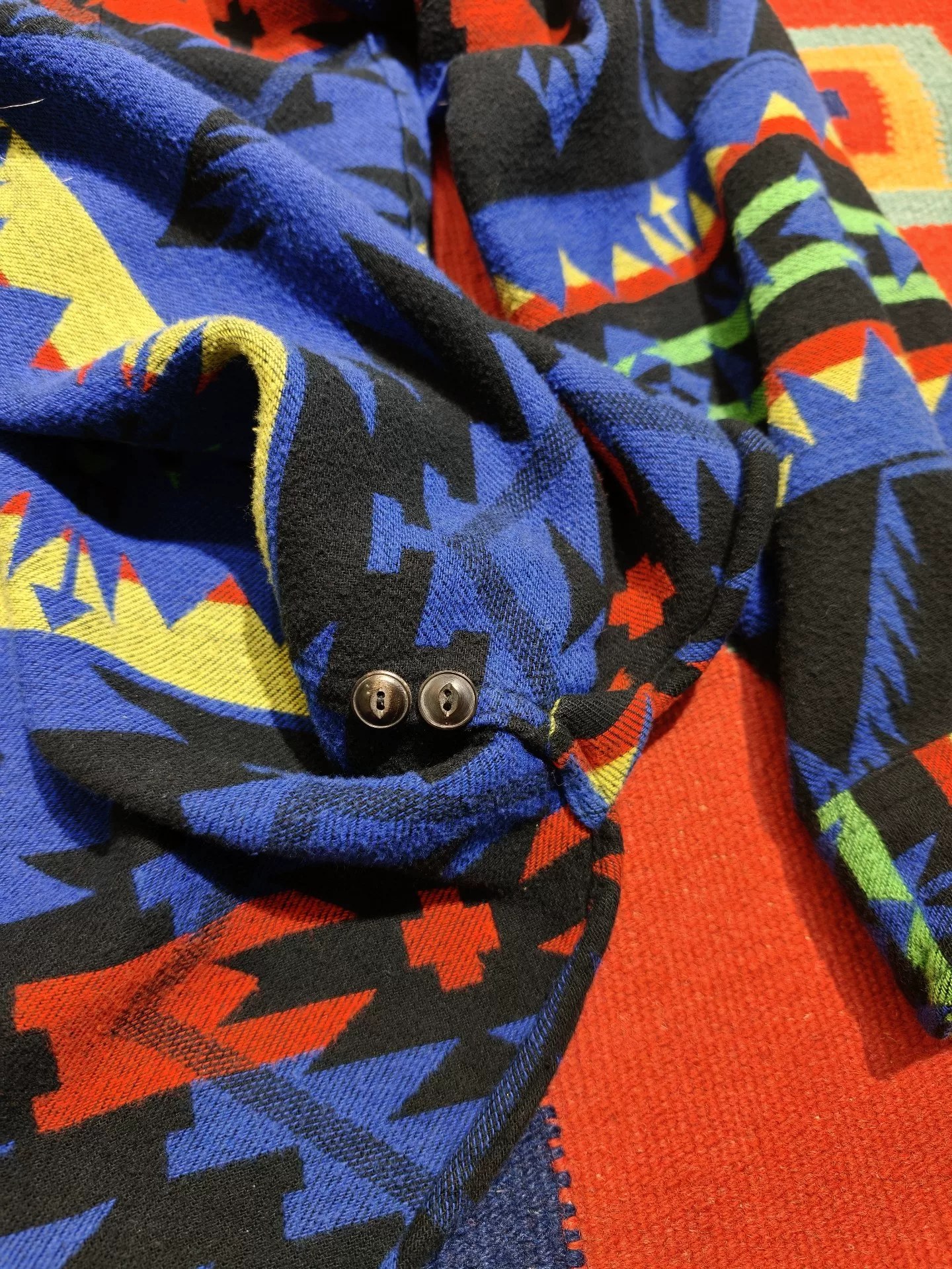 Polo Ralph Lauren RRL Navajo Flannel Shirt — back