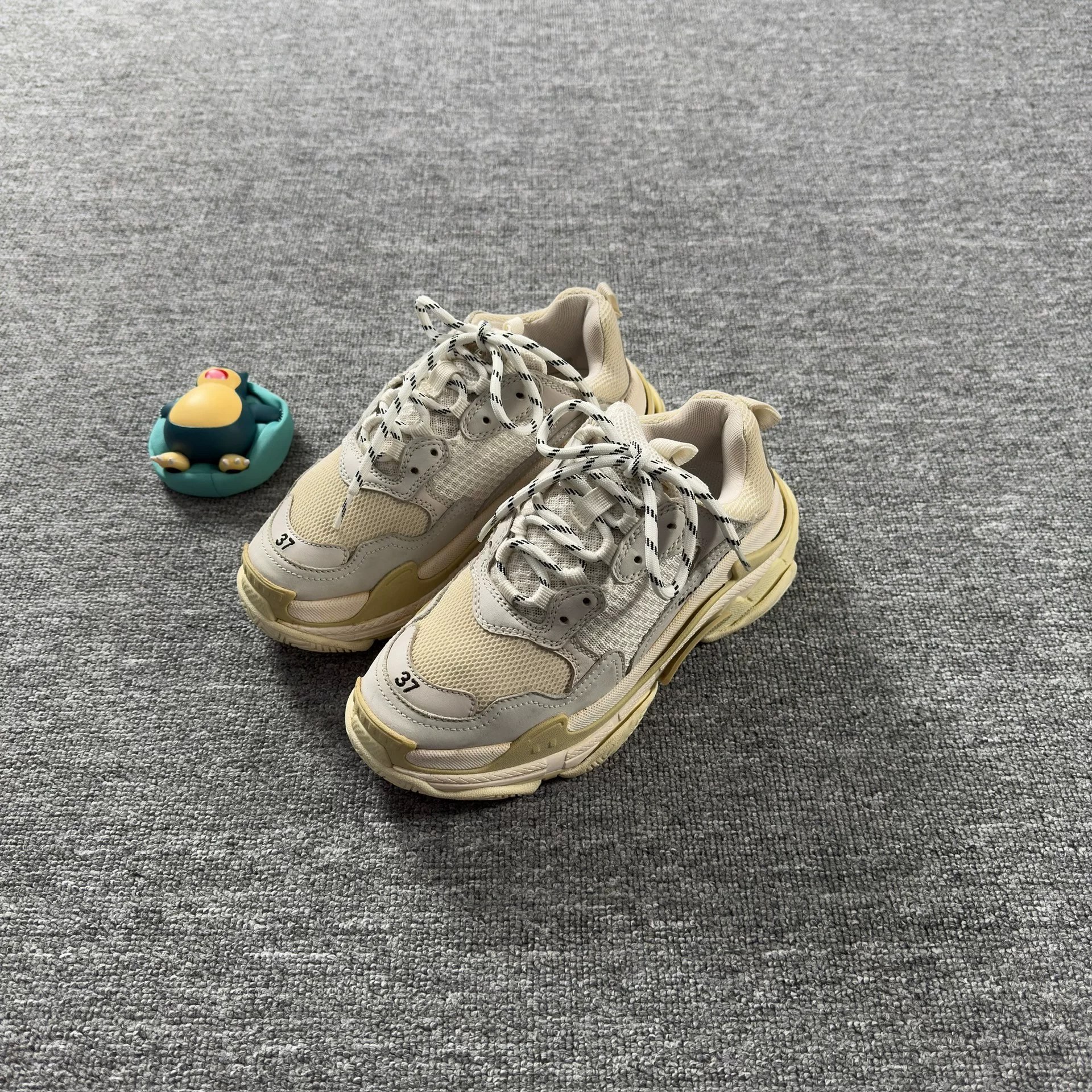 Balenciaga Triple S White Dad Shoes