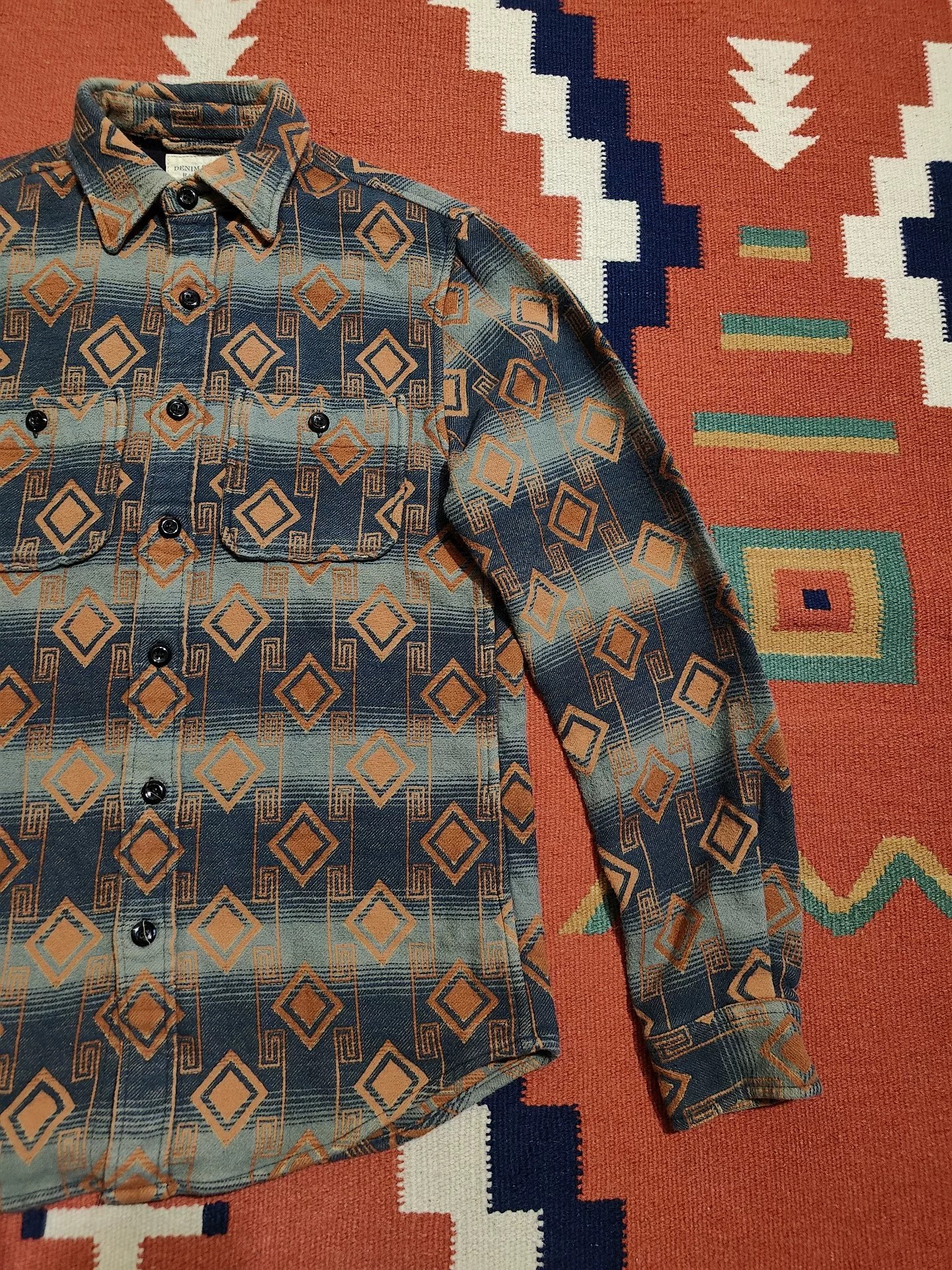 Polo Ralph Lauren Diamond Pattern Shirt — detail