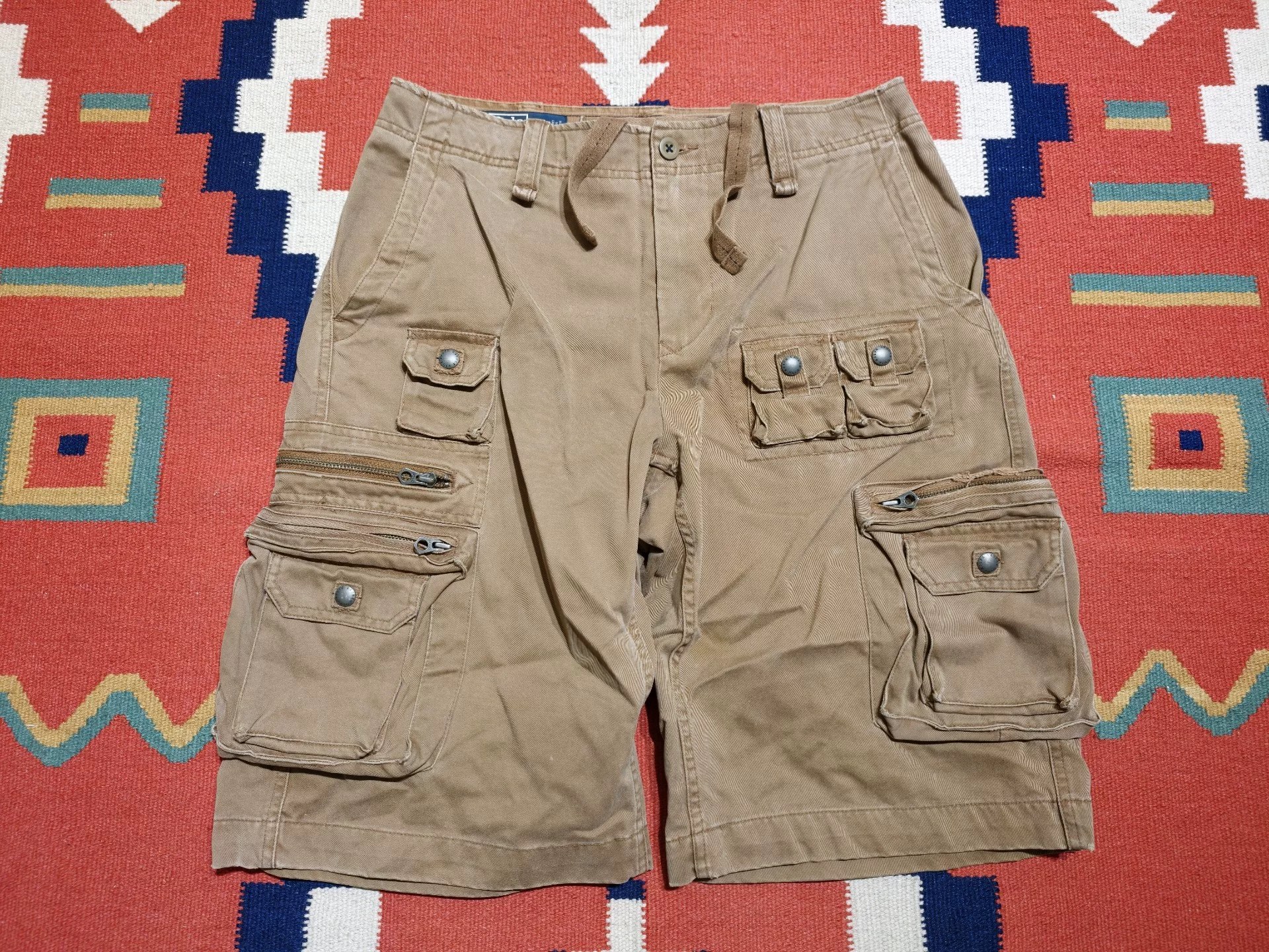 Ralph Lauren Vintage Tan Cargo Shorts